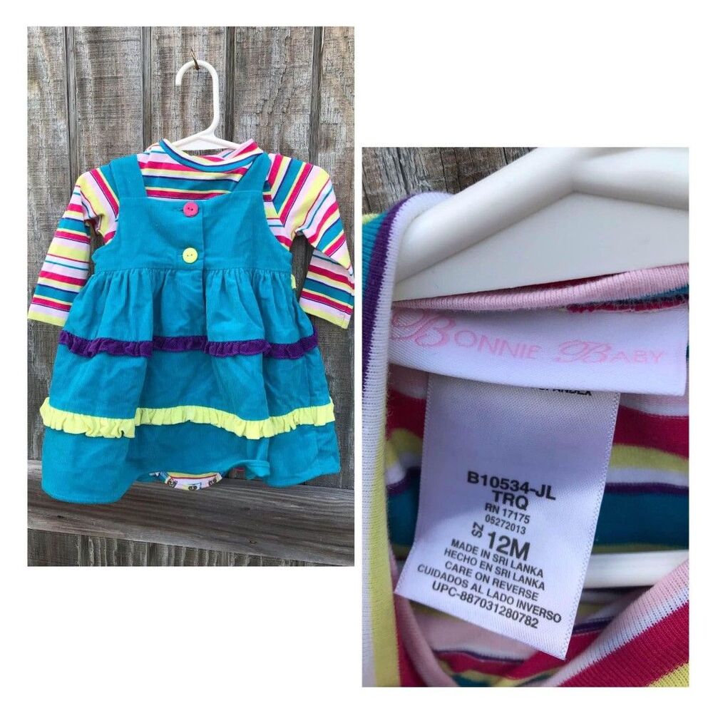 Boutique Bonnie Baby Dress 12M girls